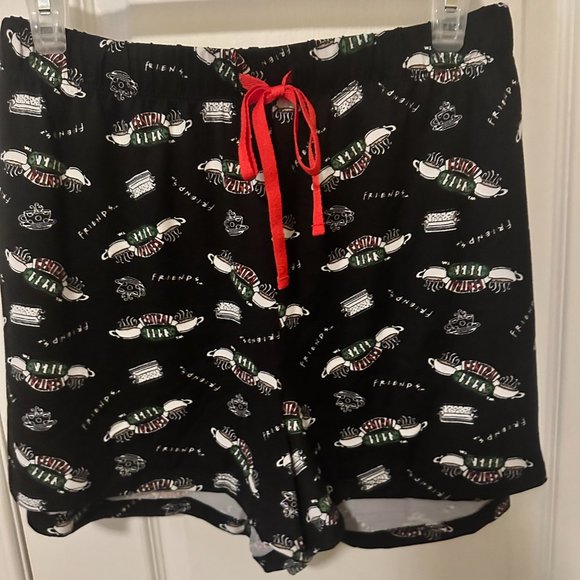 Central Perk Friends Pajama's PJ's 3 piece set size Xs - Picture 3 of 3